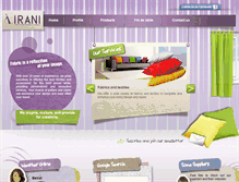 Tablet Screenshot of antoineirani.com